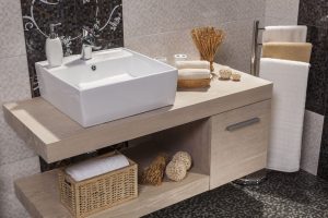 Small Bathroom Changes Improves Overall Look